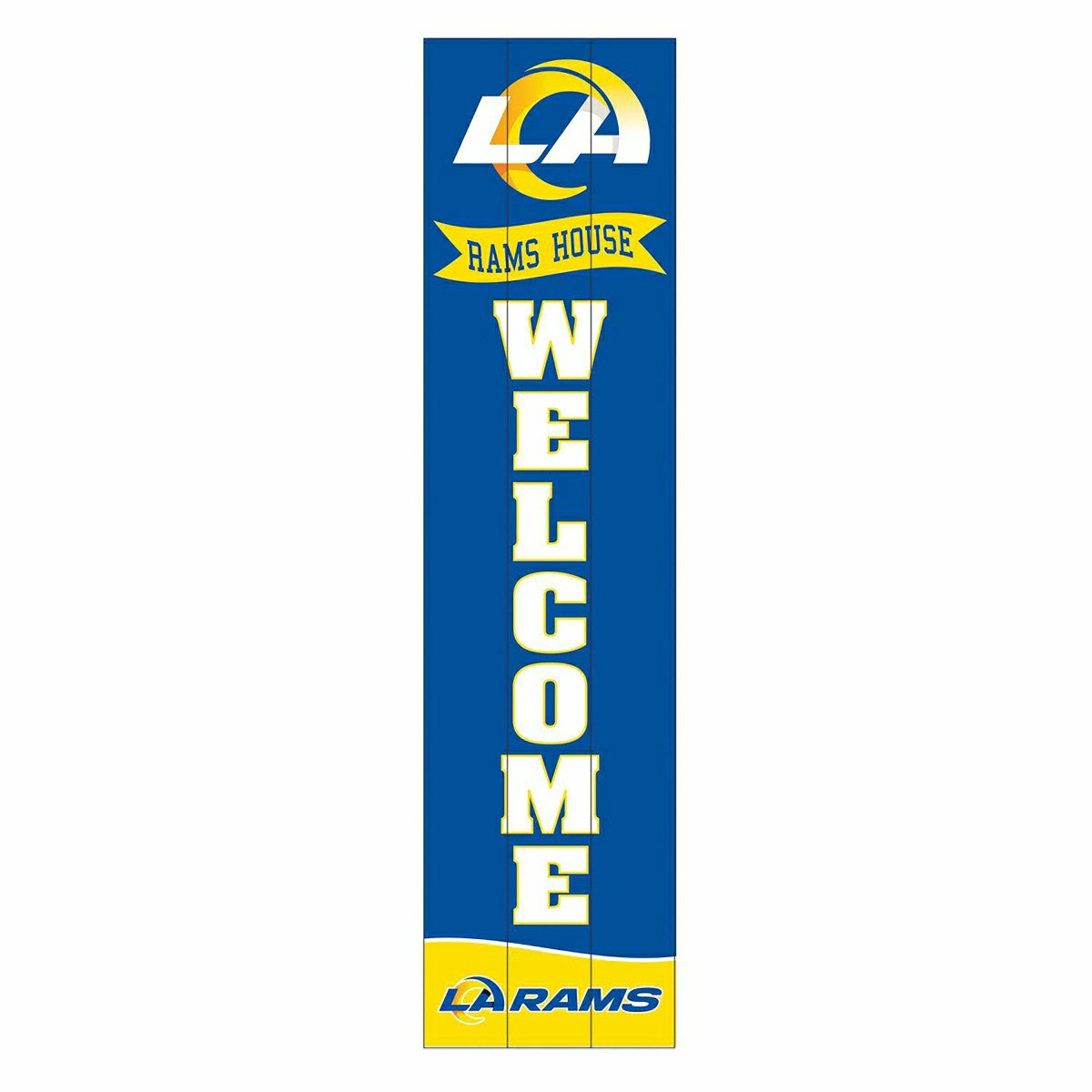Los Angeles Rams Large Single Sided Leaner, 46" - NFL Home