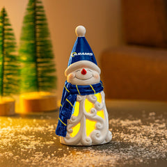 Los Angeles Rams Snowman LED Statuary, 8" - NFL Home