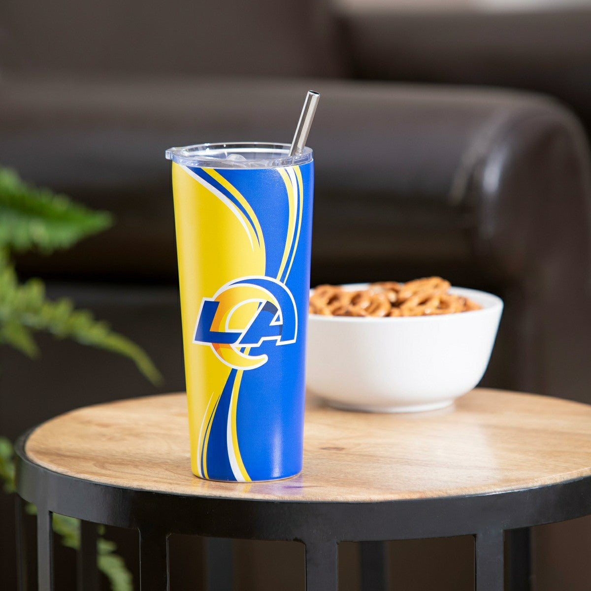 Stainless Steel Tumbler, 20oz, Los Angeles Rams - NFL Home