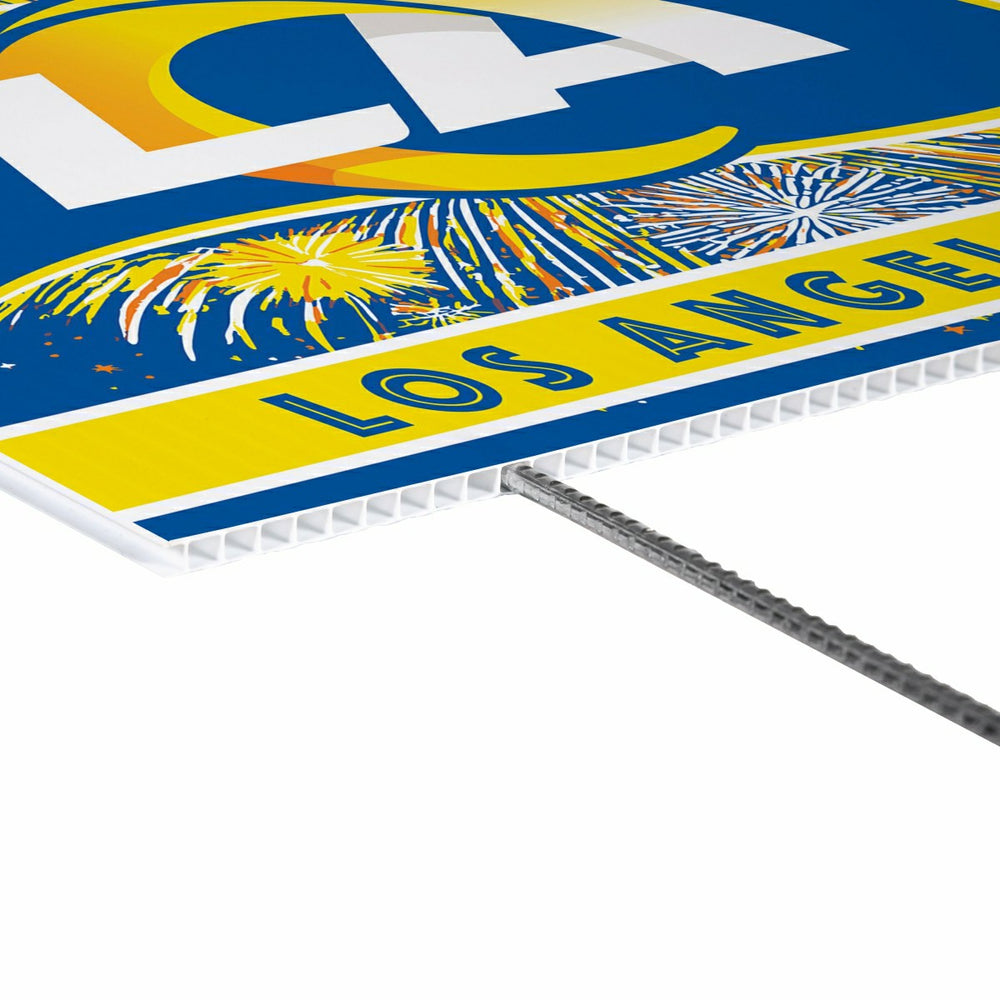 Los Angeles Rams Yard Sign, Patriotic - NFL Home