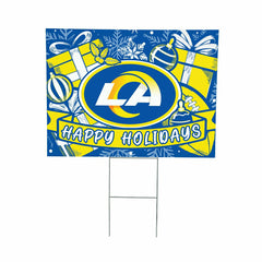 Los Angeles Rams Yard Sign, Holiday - NFL Home