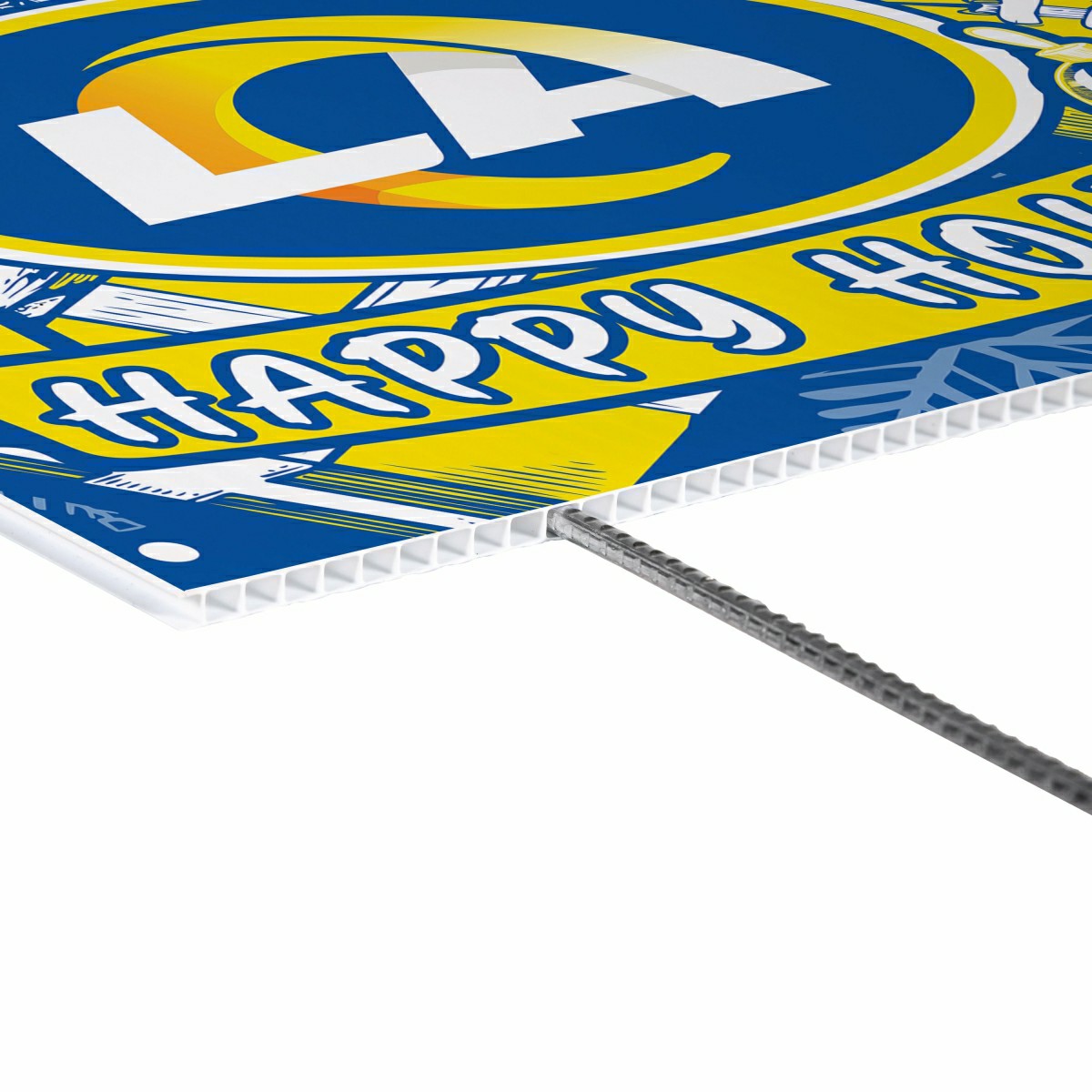 Los Angeles Rams Yard Sign, Holiday - NFL Home