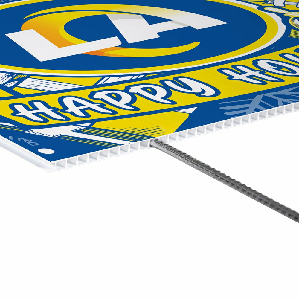 Los Angeles Rams Yard Sign, Holiday - NFL Home