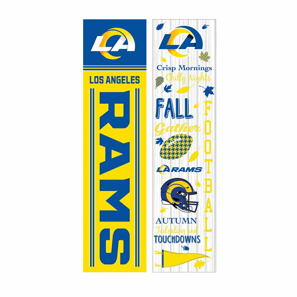46" Double Sided Leaner, Los Angeles Rams, Fall Seasonal - NFL Home