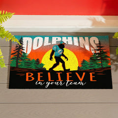 Miami Dolphins Bigfoot PVC Mat, 28"x16" - NFL