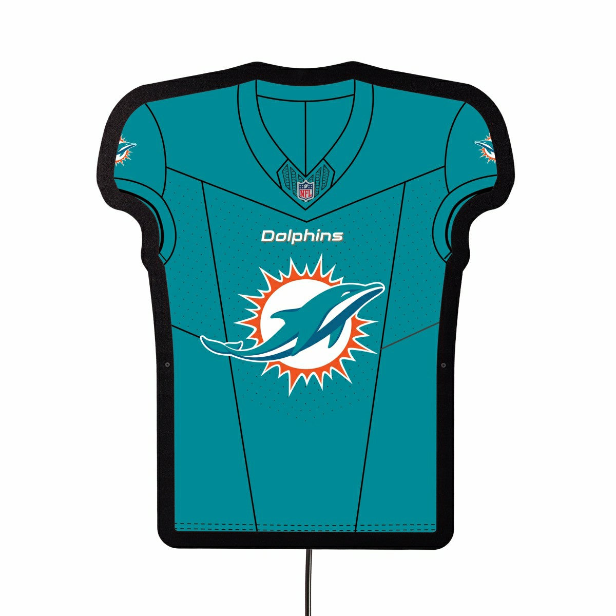 Miami Dolphins NFL Football Jersey Edgelite LED Decor - NFL
