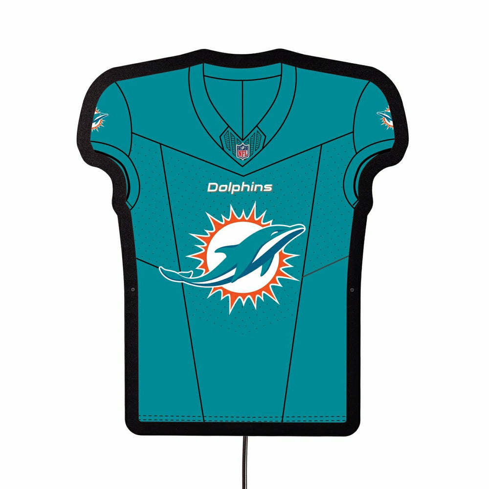Miami Dolphins NFL Football Jersey Edgelite LED Decor - NFL