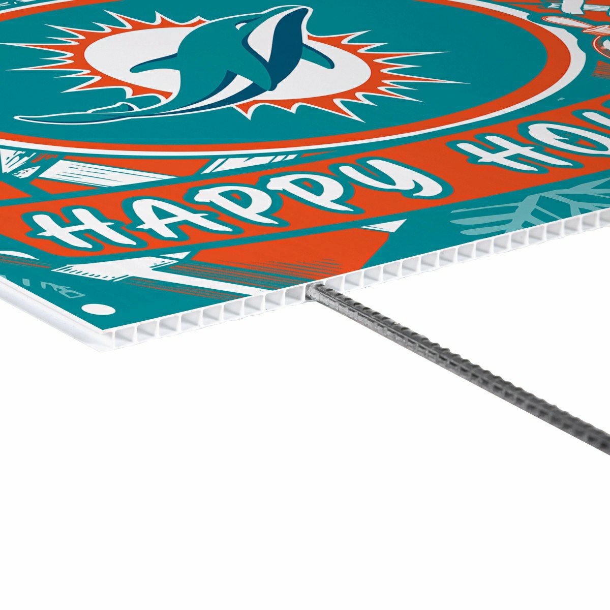 Miami Dolphins Yard Sign, Holiday - NFL Home