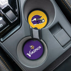 Minnesota Vikings Car Coaster Set, 2pc - NFL