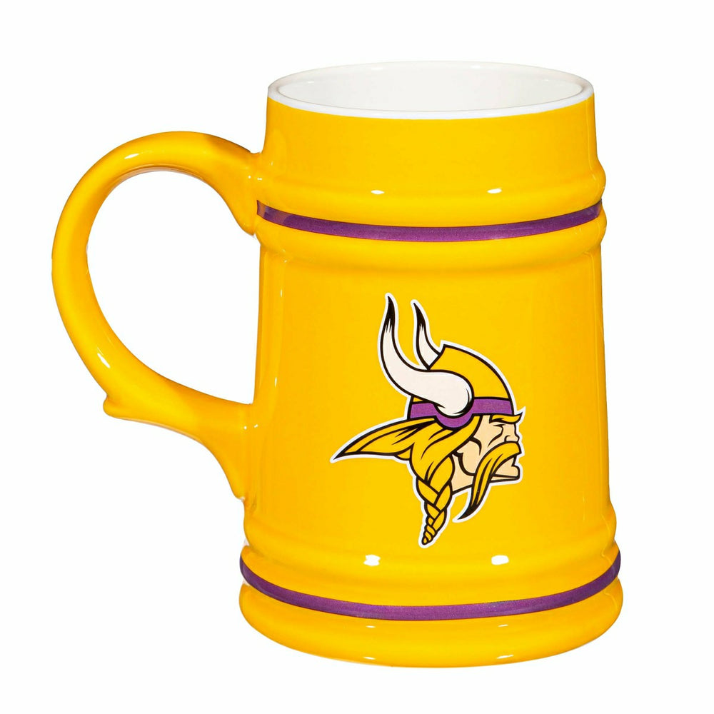 Minnesota Vikings Ceramic Stein Cup, 24oz - NFL Home