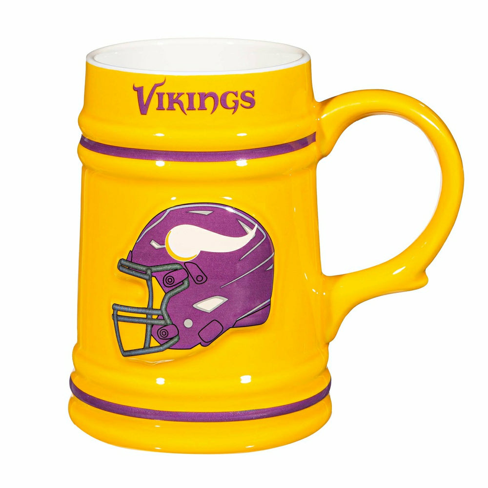 Minnesota Vikings Ceramic Stein Cup, 24oz - NFL Home