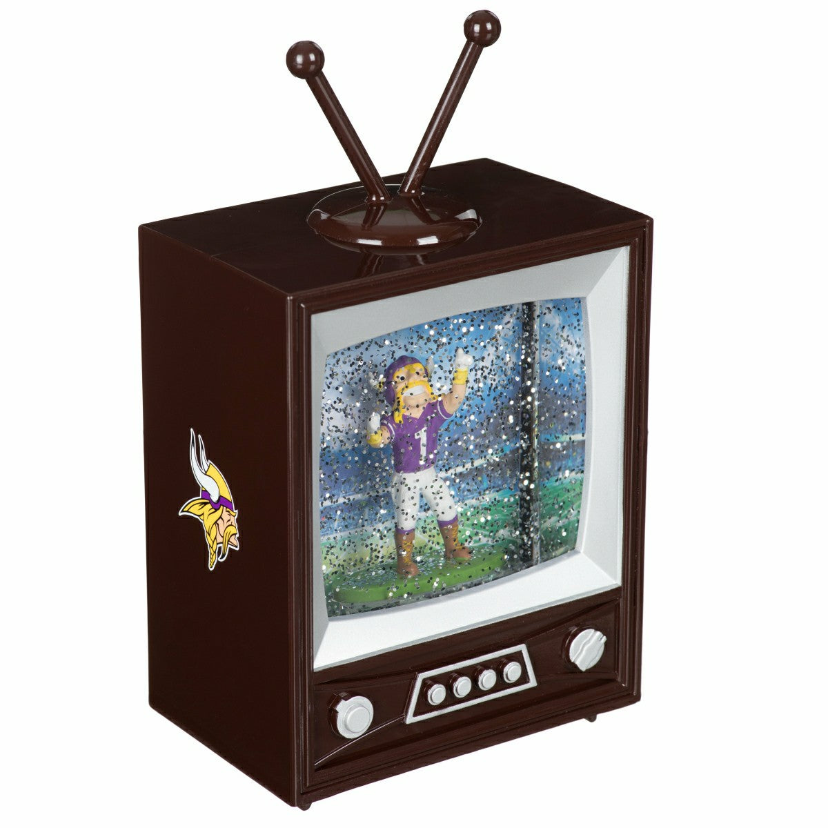 Minnesota Vikings Vintage TV Water Lantern - NFL Home