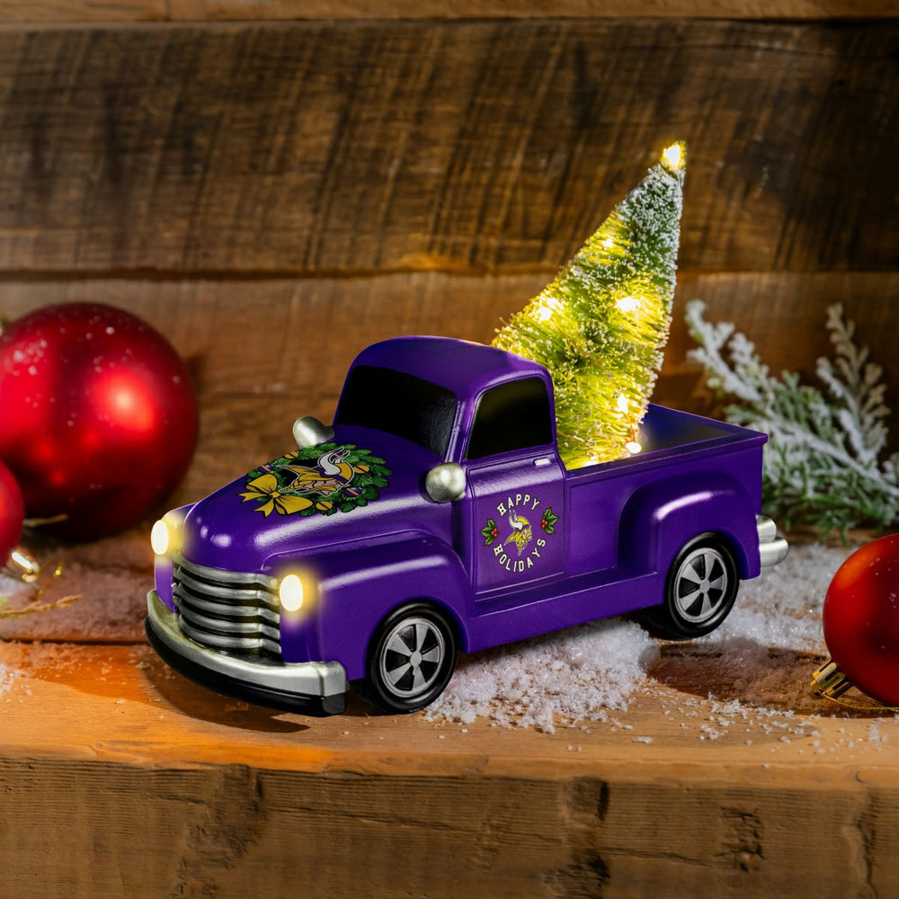 Minnesota Vikings Holiday Rally Truck Statue - NFL Home