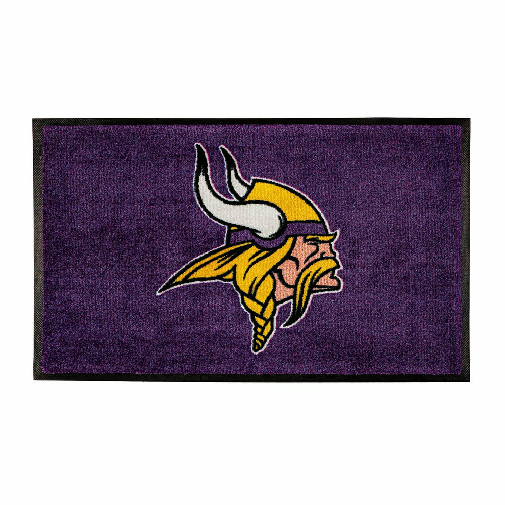 3'x5' Large USA Indoor Outdoor Entryway Mat, Minnesota Vikings - NFL