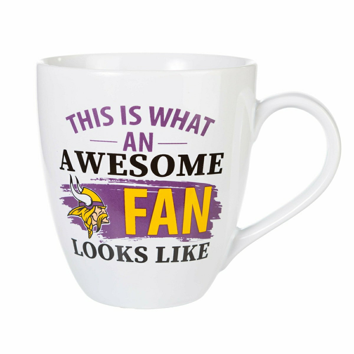 Minnesota Vikings, Ceramic Cup O'Java 17oz Gift Set - NFL Home