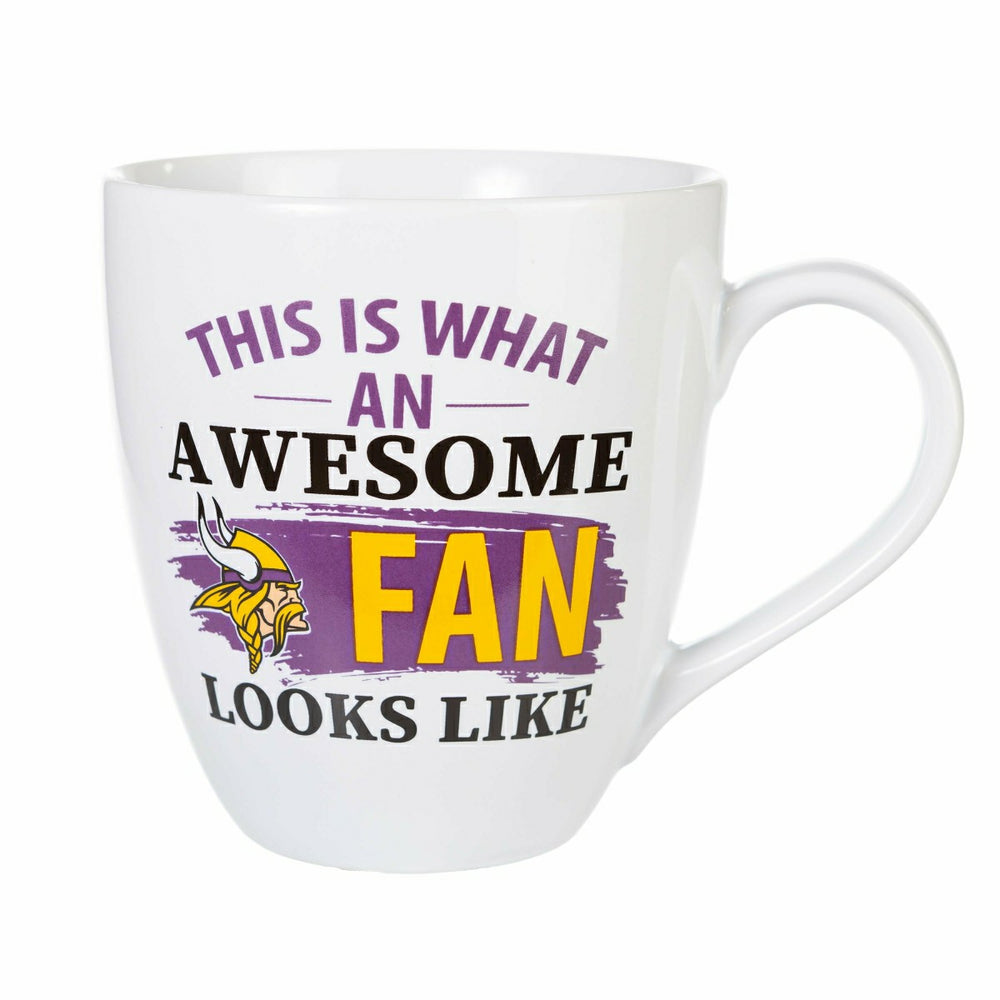 Minnesota Vikings, Ceramic Cup O'Java 17oz Gift Set - NFL Home