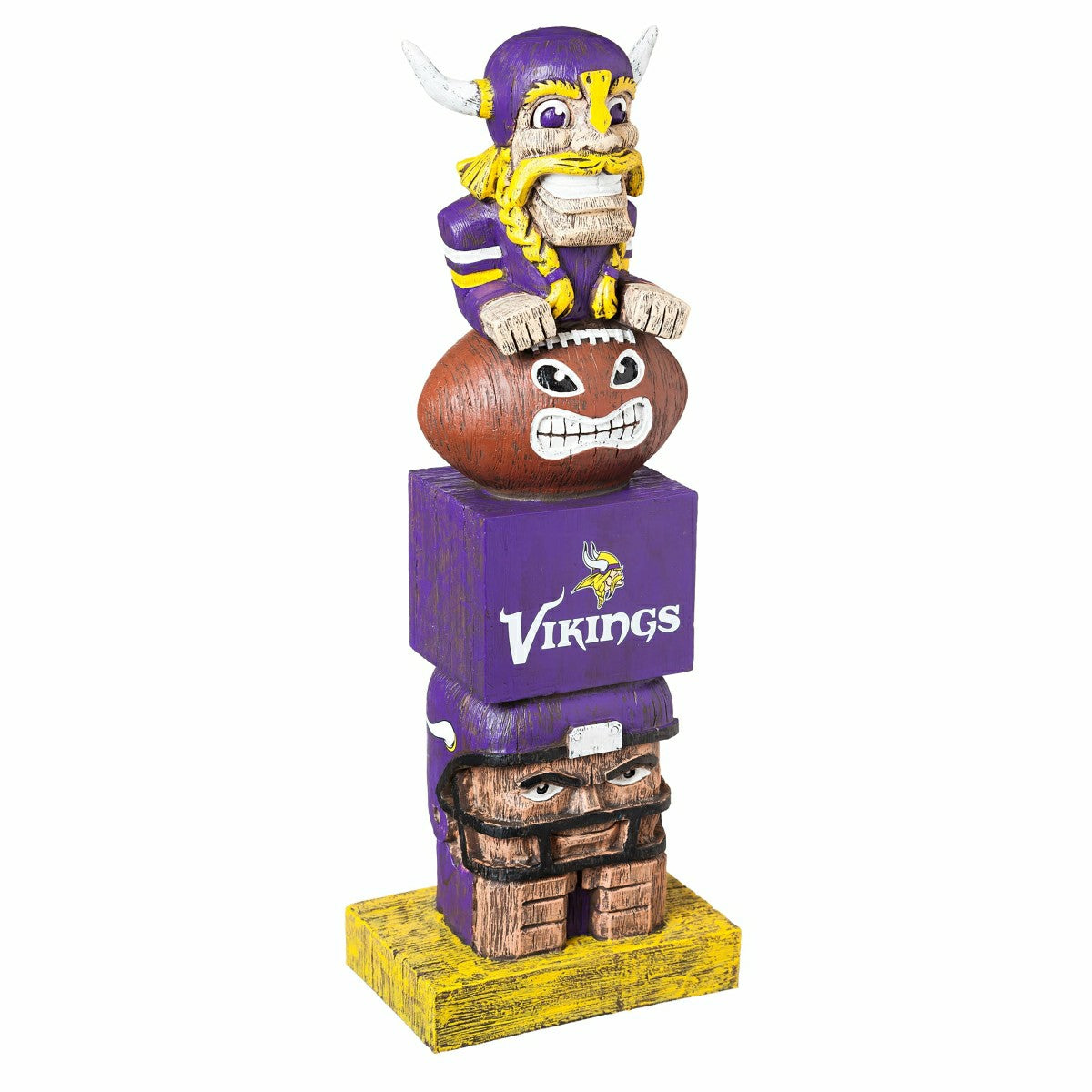 Minnesota Vikings Tiki Team Totem Garden Statue - NFL Home