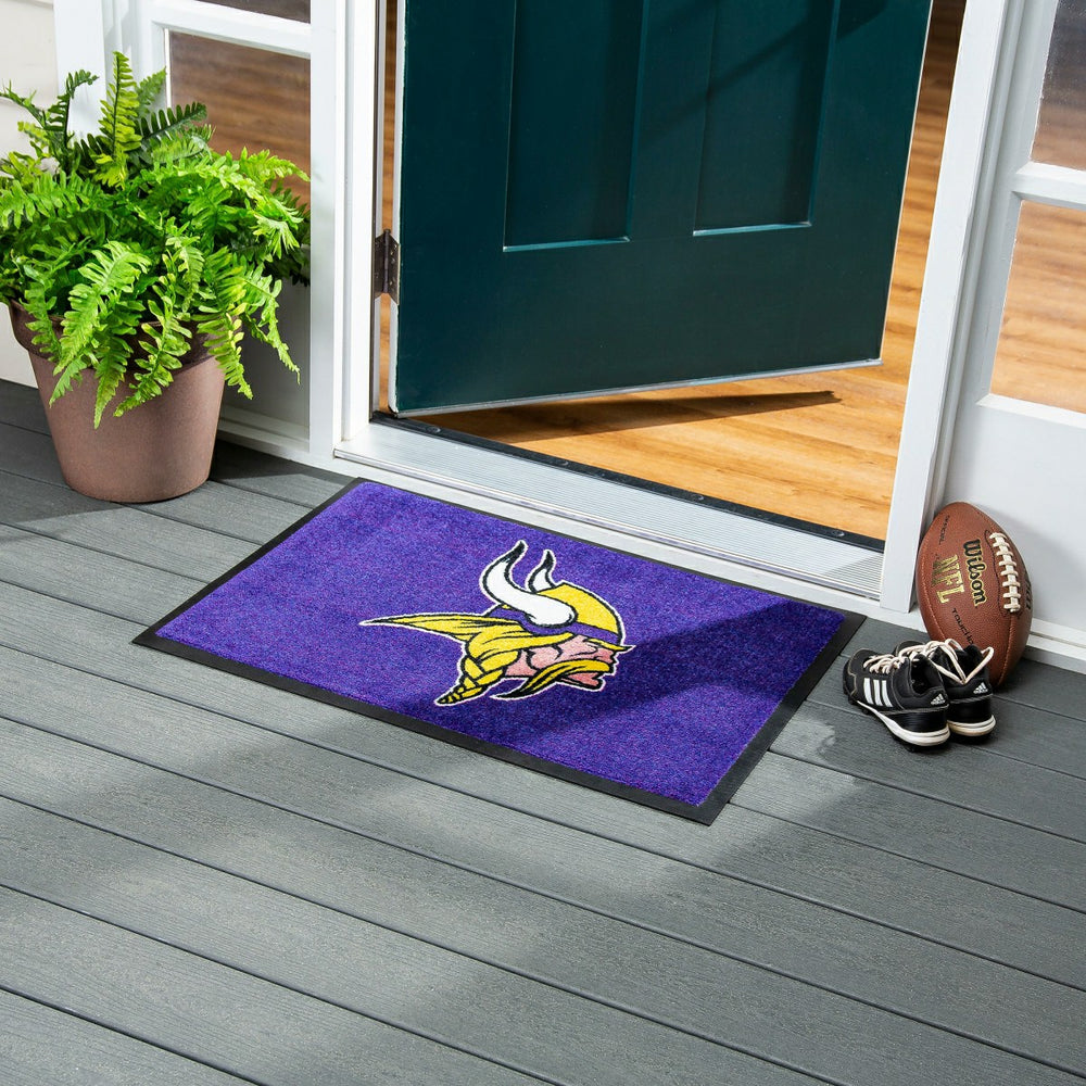 2'x3' USA Made Indoor/Outdoor Entryway Mat, Minnesota Vikings - NFL