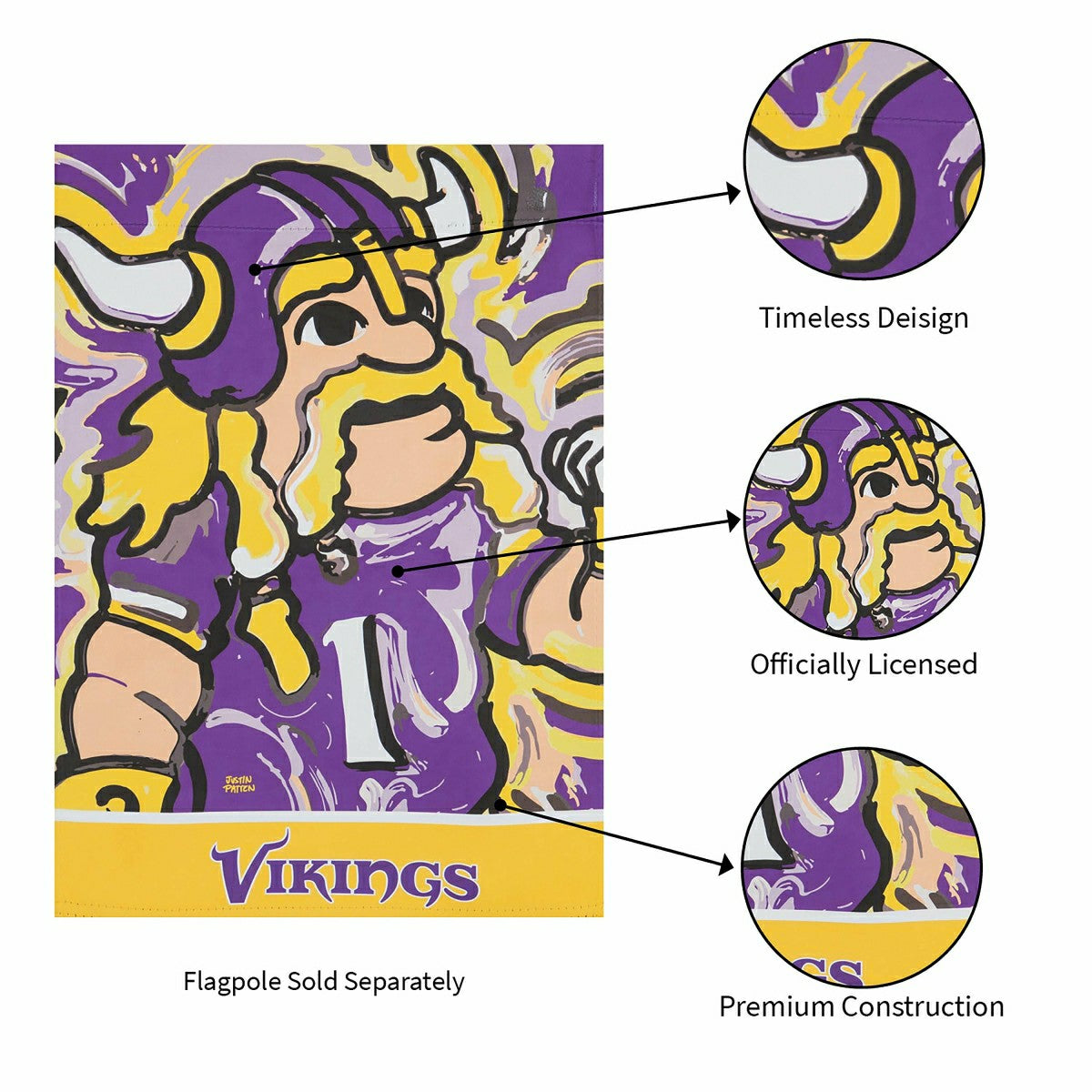 Minnesota Vikings, Suede GDN Justin Patten - NFL