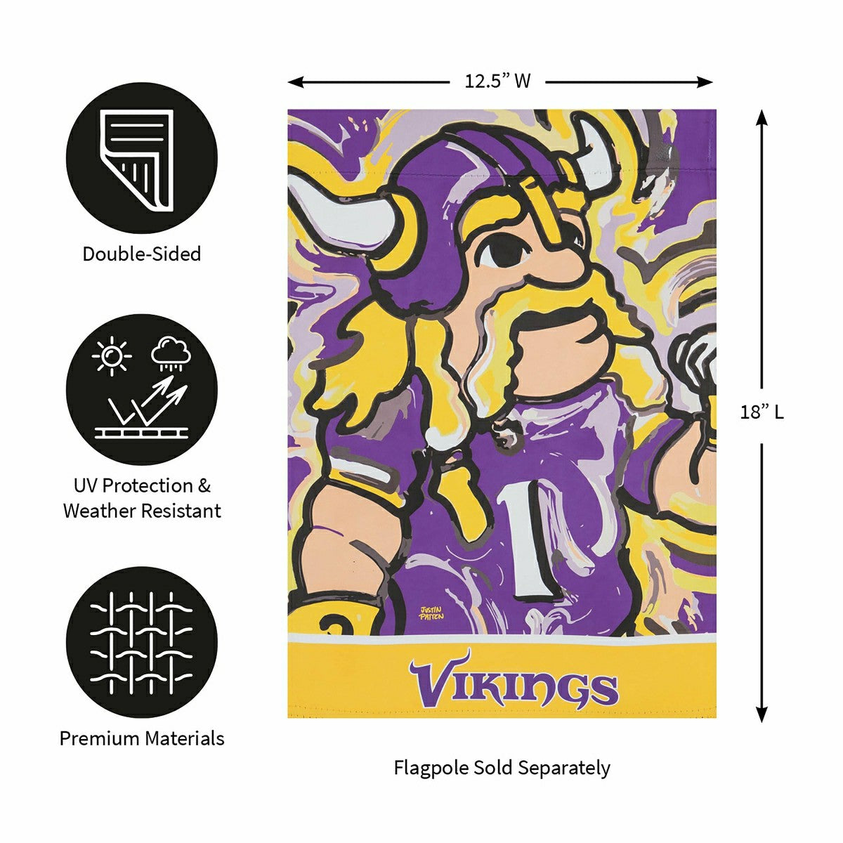 Minnesota Vikings, Suede GDN Justin Patten - NFL