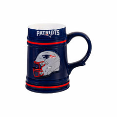 New England Patriots Ceramic Stein Cup, 24oz - NFL Home