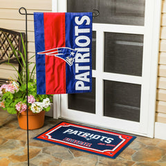 New England Patriots Embellished Garden Flag - NFL Home