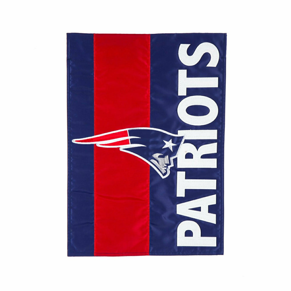 New England Patriots Embellished Garden Flag - NFL Home