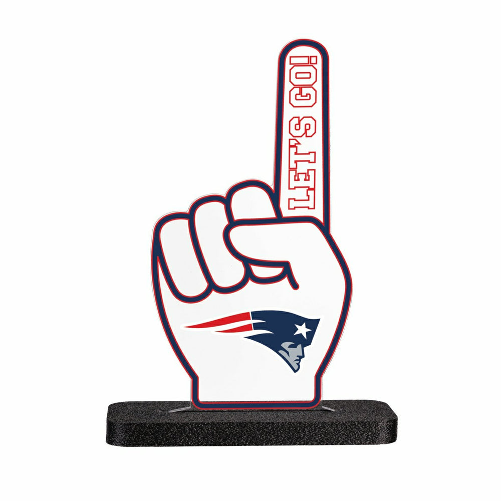 New England Patriots NFL Football Foam Finger Desklite LED Decor - NFL Home