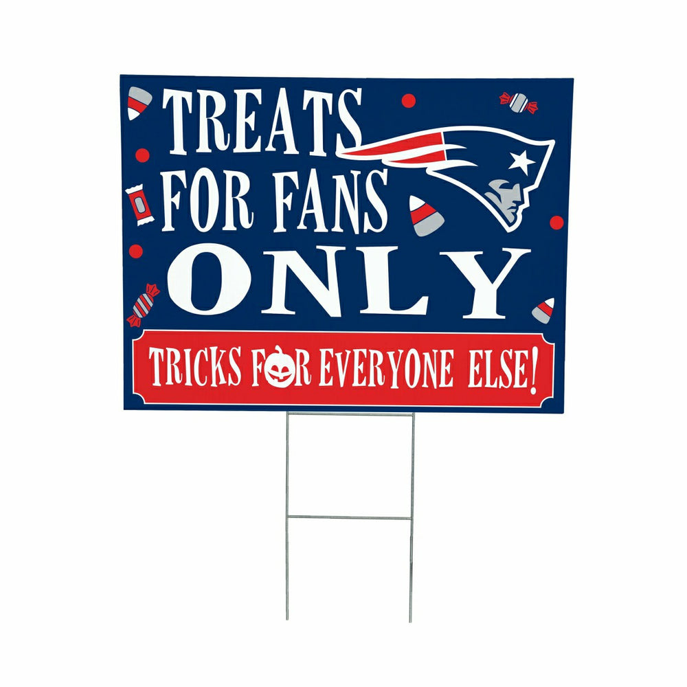 New England Patriots Yard Sign, Halloween Treats for Fans - NFL Home