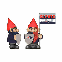 New England Patriots, Flag Holder Gnome - NFL Home