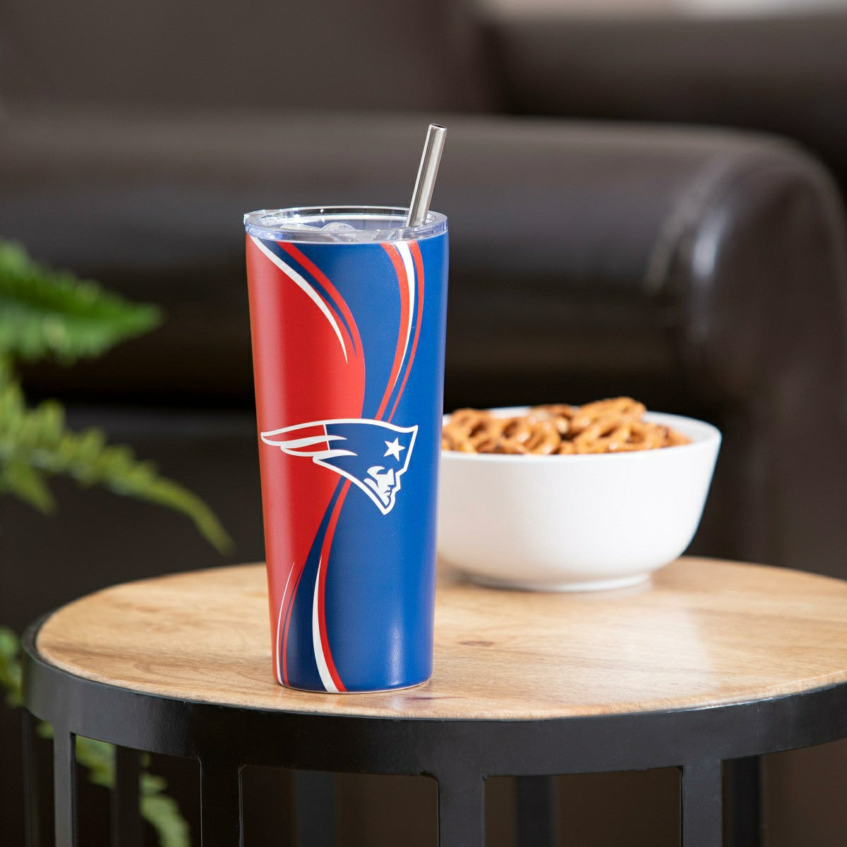 Stainless Steel Tumbler, 20oz, New England Patriots - NFL Home