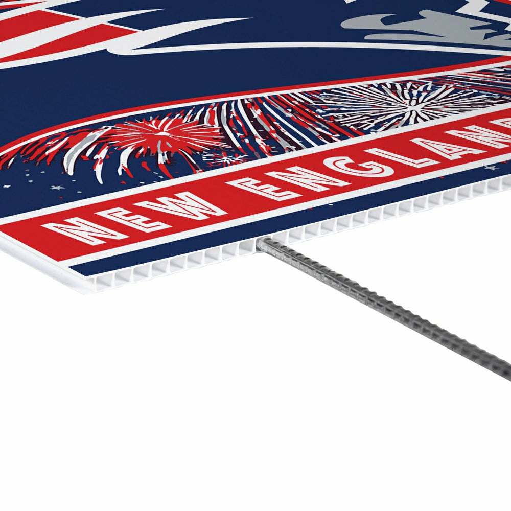 New England Patriots Yard Sign, Patriotic - NFL Home