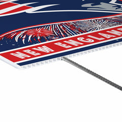 New England Patriots Yard Sign, Patriotic - NFL Home