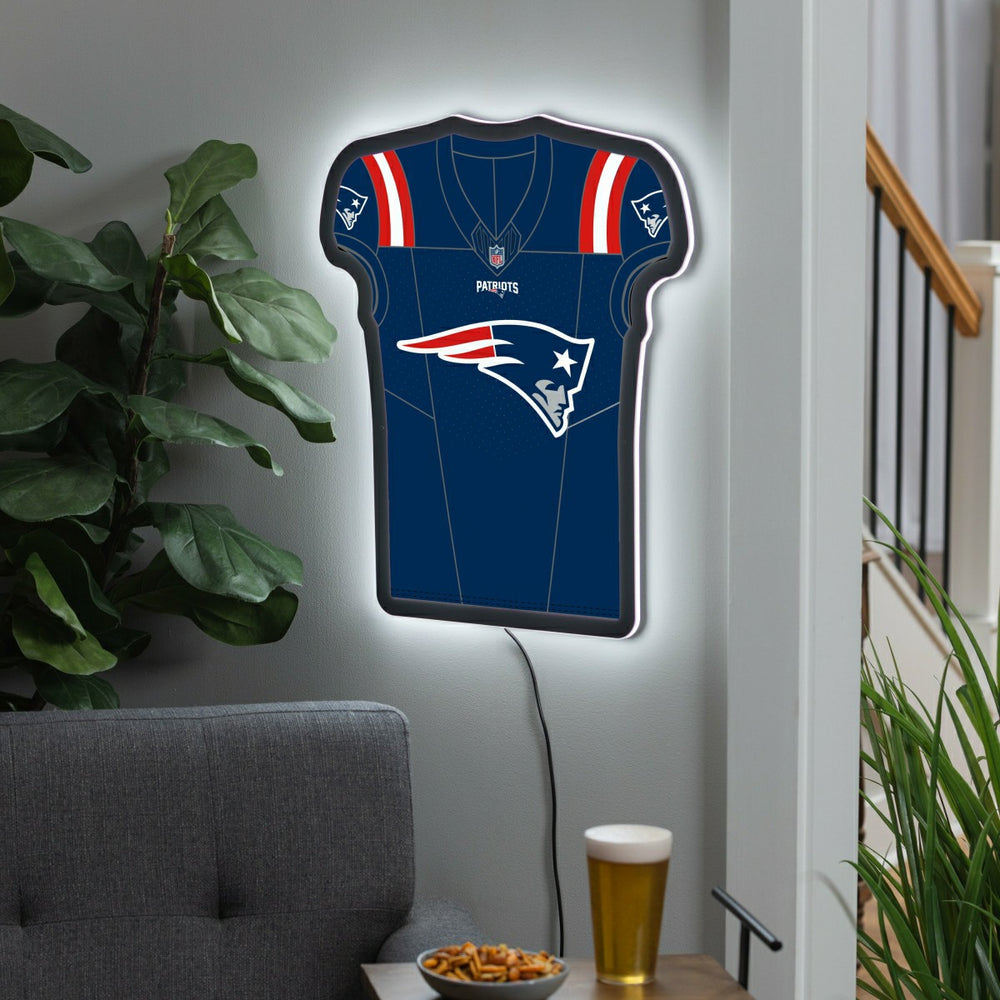 New England Patriots NFL Football Jersey Edgelite LED Decor - NFL