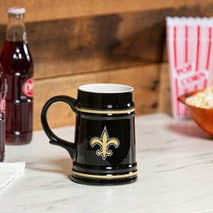 New Orleans Saints Ceramic Stein Cup, 24oz - NFL Home