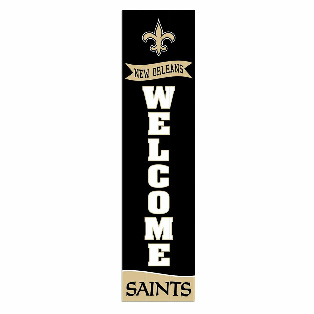 New Orleans Saints Large Single Sided Leaner, 46" - NFL Home