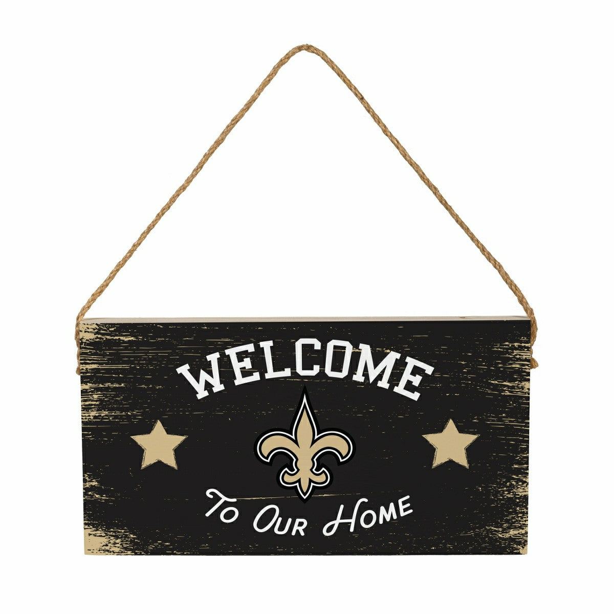 New Orleans Saints Wood Wall Sign, 6x11 - NFL Home