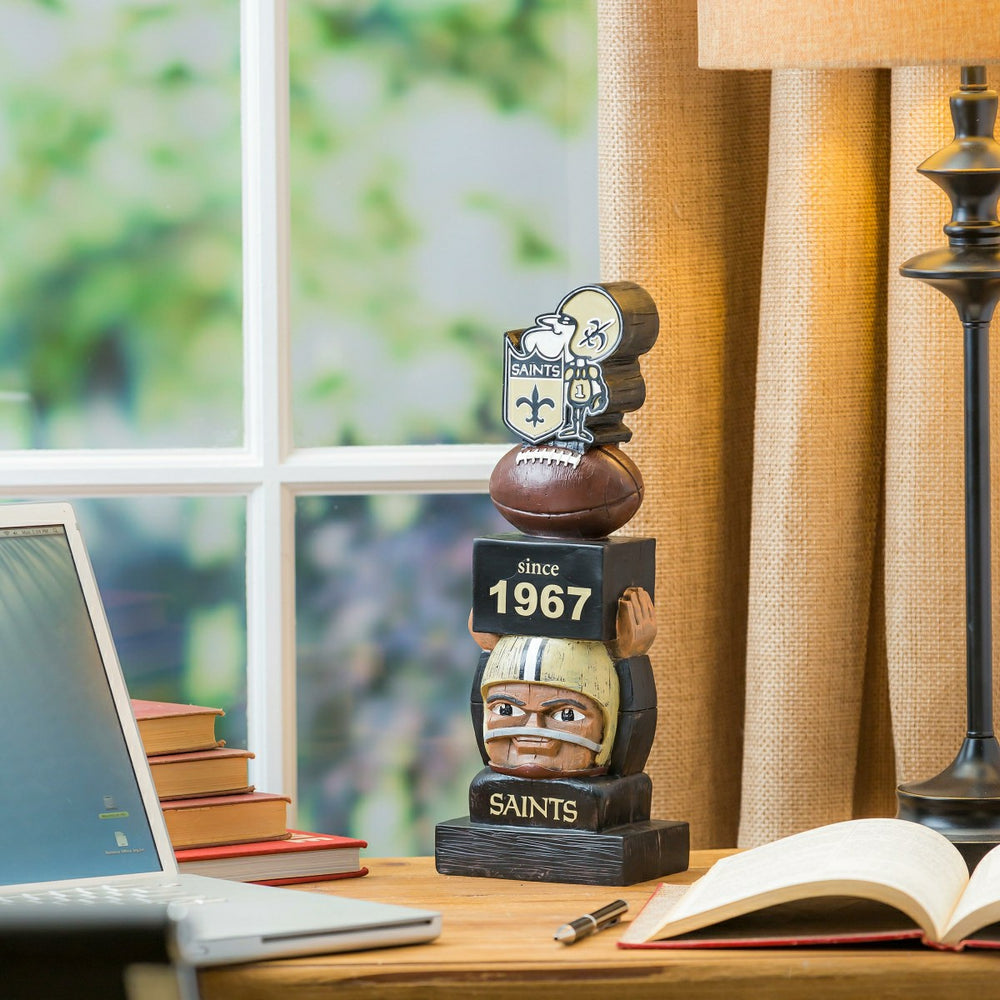 Vintage Football Garden Statue, New Orleans Saints - NFL Home