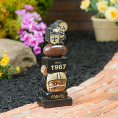 Vintage Football Garden Statue, New Orleans Saints - NFL Home