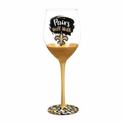 New Orleans Saints, 17oz Boxed Stemware - NFL Home
