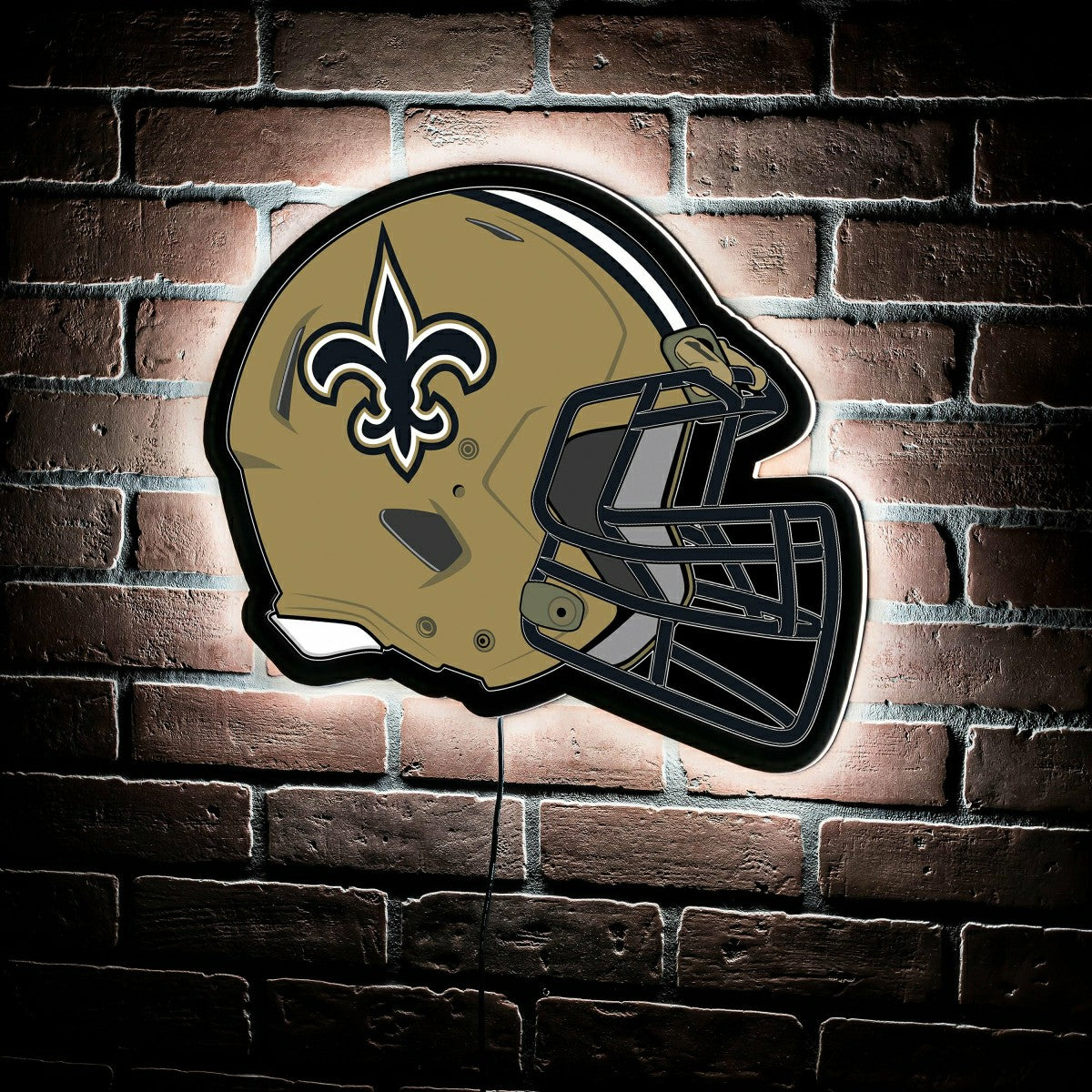 LED Wall Decor, Helmet, New Orleans Saints - NFL Home