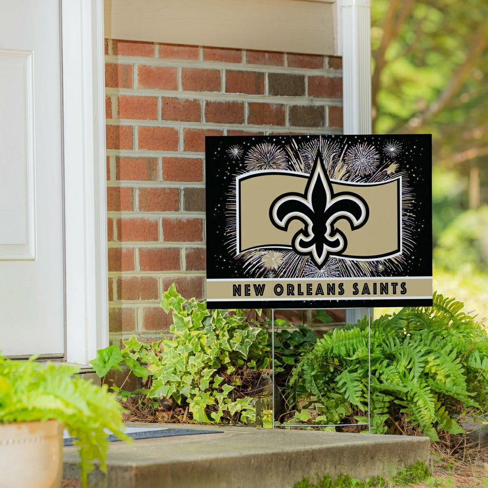 New Orleans Saints Yard Sign, Patriotic - NFL Home