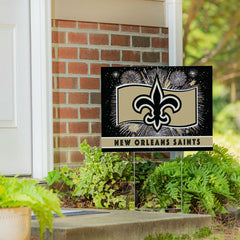 New Orleans Saints Yard Sign, Patriotic - NFL Home