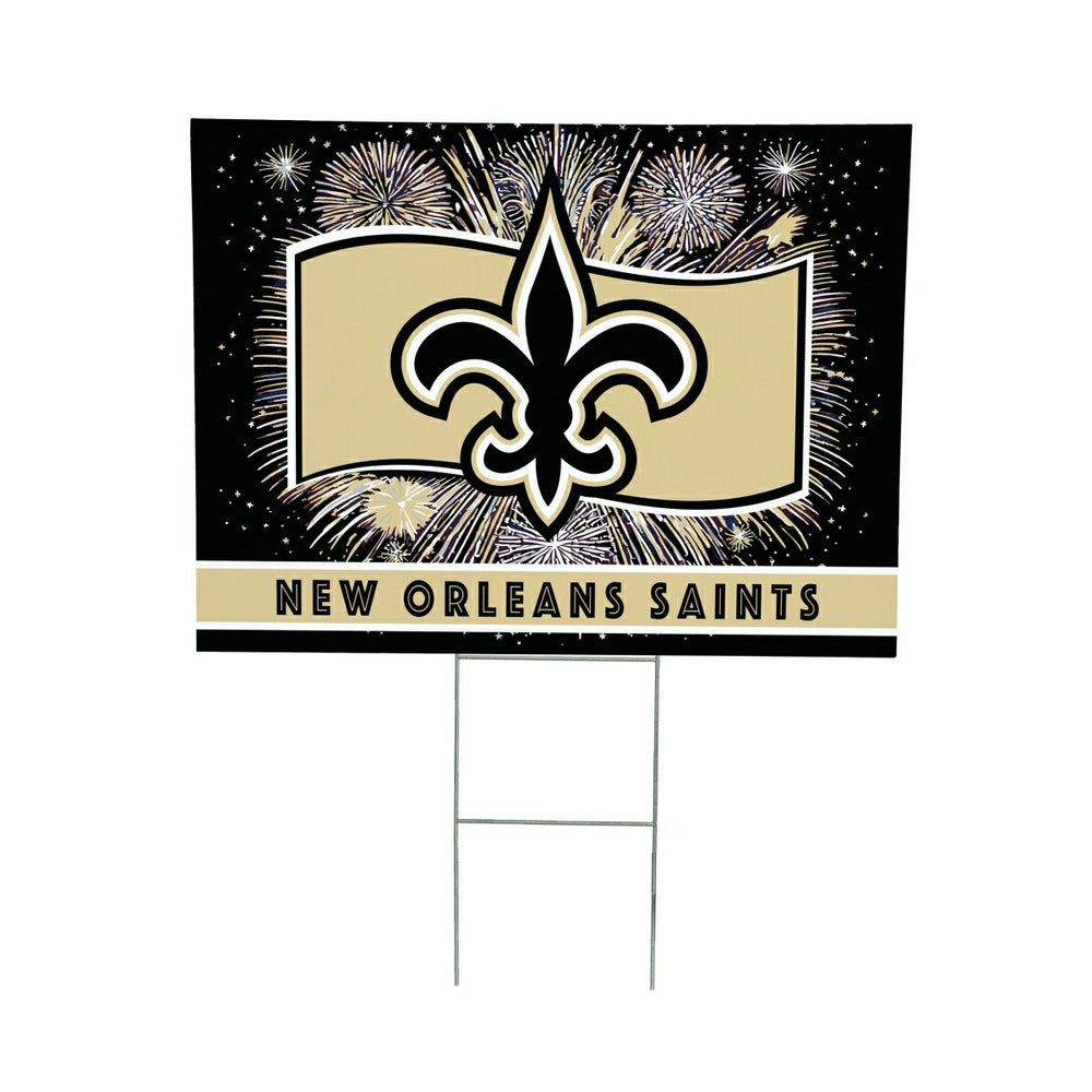 New Orleans Saints Yard Sign, Patriotic - NFL Home
