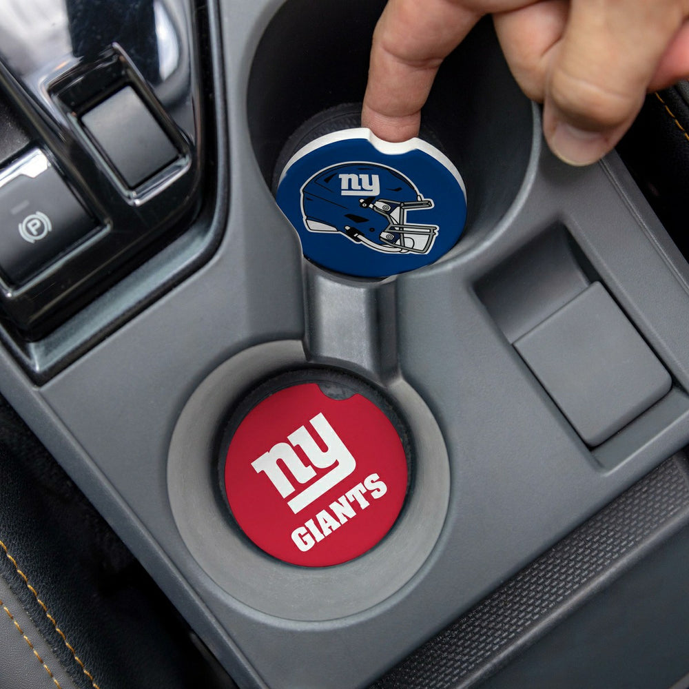 New York Giants Car Coaster Set, 2pc - NFL