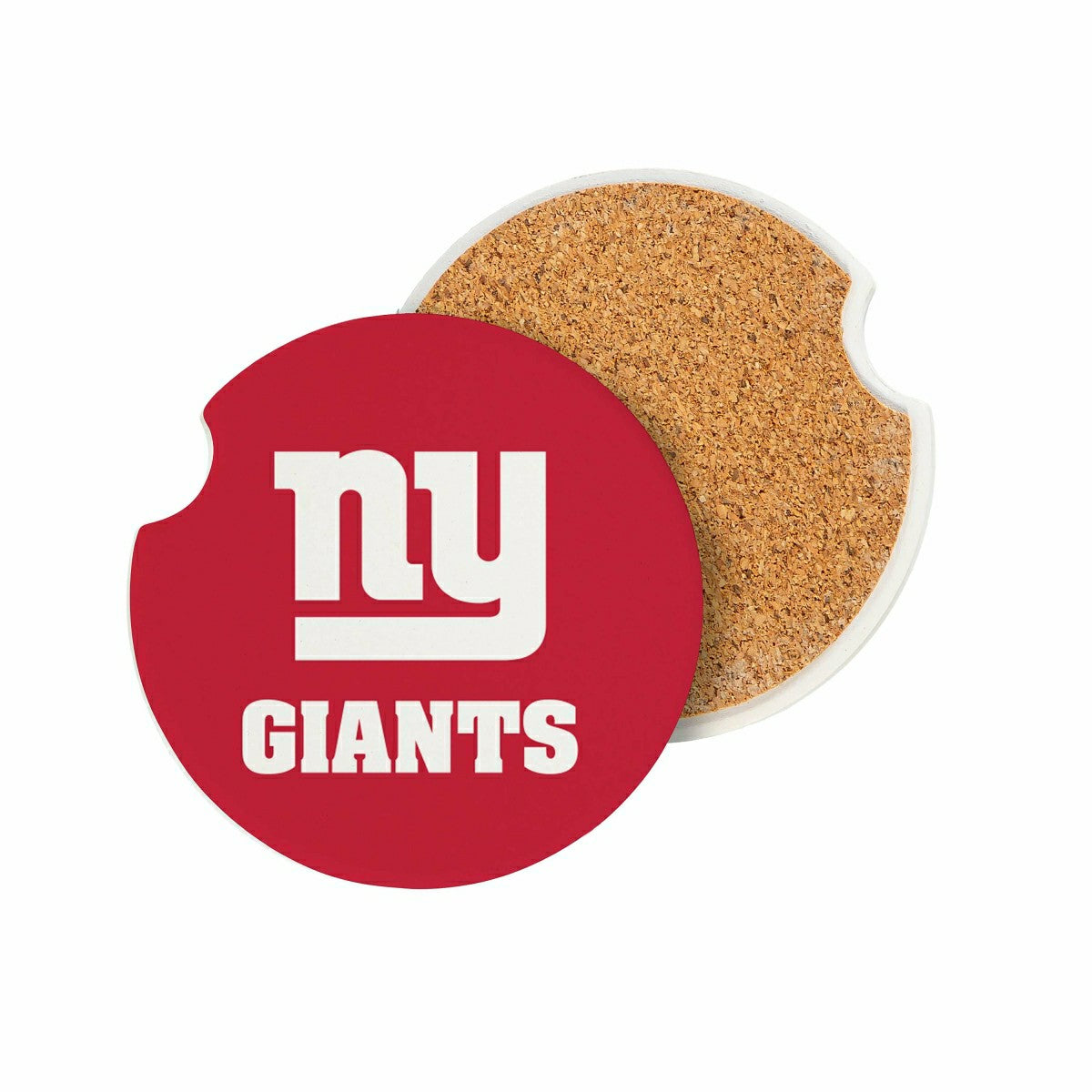 New York Giants Car Coaster Set, 2pc - NFL