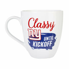 New York Giants, Ceramic Cup O'Java 17oz Gift Set - NFL Home