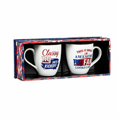New York Giants, Ceramic Cup O'Java 17oz Gift Set - NFL Home