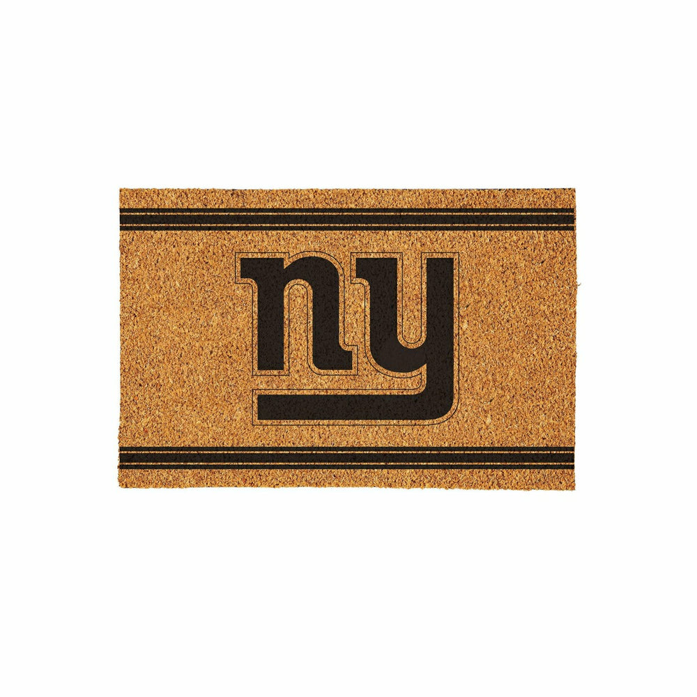 New York Giants Large One Color Coir Mat, 36"x24" - NFL