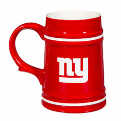 New York Giants Ceramic Stein Cup, 24oz - NFL Home